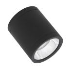 Ledvance LED Downlight Surface IP65 Aluminium Schwarz 15W 1650lm 60D - 840 Kaltweiß | IP65