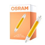Osram LED Slim Line R7S LED R7S 118mm Klar 8W 806lm - 827 Extra Warmweiß | Ersatz Für 60W