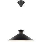 Nordlux Dial 45 Pendelleuchte Metall Schwarz | Geeignet für 1x E27