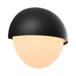 Nordlux Scorpius Wandleuchte Rund Schwarz | Geeignet für 1x E14