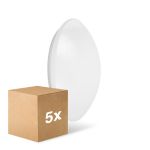 Mehrfachpackung 5x Ledvance Surface rund 400 24W 830 1920lm Weiß IP44 | inkl. Sensor - Warmweiß - Ersatz für 2x26W