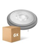 Mehrfachpackung 6x Ledvance Superior LED-Spot Reflektor G53 AR111 7.4W 450lm 40D - 930 Warmweiß | Höchste Farbwiedergabe - Dimmbar - Ersatz für 50W