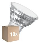 Mehrfachpackung 10x Ledvance LED-Spot GU10 PAR16 5.6W 620lm 120D - 840 Kaltweiß | Ersatz Für 50W
