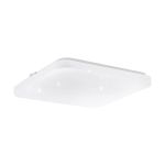 Eglo Wand und Deckenleuchte Frania-S Stahl Weiß 14.6W 1600lm - 840 Kaltweiß | IP44 