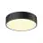 SLV Medo 30 Wand und Deckenleuchte Aluminium Schwarz Rund 12W 1200lm - 927-930-940 CCT | IP50 - Höchste Farbwiedergabe - Dimmbar 