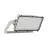 Ledvance LED-Scheinwerfer Max Aluminium Grau 600W 77600lm 65x120D - 730 Warmweiß | IP66 - Asymmetrisch