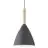 DFTP by Nordlux Pure 20 Pendelleuchte Metall und Holz Grau | Geeignet für E27