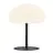 Nordlux Tischlampe Sponge Akku Schwarz 6.8W 450lm - 827 Extra Warmweiß | 3-Stufen Dimmbar