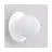 Emibig Wandleuchte Americana Stahl Weiß | Geeignet für 1x G9 - Max 8W