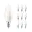 Mehrfachpackung 10x Philips Corepro LED Kerze E14 Matt 7W 806lm – 827 Extra Warmweiß – Ersatz für 60W