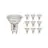 Mehrfachpackung 10x Noxion LED-Spot GU10 PAR16 5.5W 560lm 36D - 830 Warmweiß | Ersatz für 75W