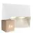 Mehrfachpackung 6x Nordlux Pontio 27 Wandleuchte Aluminium Weiß | Geeignet für 2x GU10