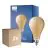 Mehrfachpackung 2x Philips Classic LED Glühbirne E27 Birne Gold 7W 470lm - 818 Extra Warmweiß | Dimmbar - Ersatz für 40W