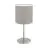 Eglo Tischlampe Pasteri Stahl Satin-Nickel | IP20 - Geeignet für 1x E14 