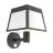 Eglo Wandleuchte Altilia Solar Schwarz 7W 800lm - 830 Warmweiß | IP65 - Bewegungssensor