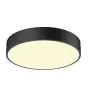 SLV Medo Pro 40 Wand und Deckenleuchte Aluminium Schwarz Rund 19W 2650lm - 930-940 CCT | IP50 - Höchste Farbwiedergabe - Dimmbar 