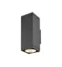 SLV Theo Pro L Wandleuchte Aluminium Weiß 15W 1800lm - 827 Extra Warmweiß | Außenbeleuchtung - IP65