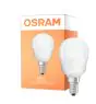 Osram Retrofit LED E14 Kugel Matt 5W 250lm - 827 Extra Warmweiß | RGBW - Dimmbar - Fernsteuerung - Ersatz Für 25W