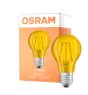 Osram LED Star Classic Decor E27 Birne Fadenlampe Matt 2.5W 235lm - Gelb | Ersatz Für 23W