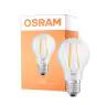 Osram Parathom LED E27 Birne Klar 4.5W 470lm - 822-827 Dim To Warm | Ersatz Für 40W