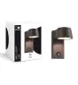 D'Lite Wandleuchte Lira Schwarz 7W 600lm 830 Warmweiß | IP54 - Bewegungssensor
