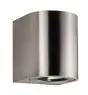 Nordlux Canto 2 Wandleuchte Rostfreier Stahl Up & Down - 10.6W 500lm - 830 Warmweiß | IP44
