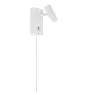 Nordlux LED Wandleuchte Omari Weiß 3.2W 320lm 41D - 827 Extra Warmweiß | Dimmbar - Schwenkbar