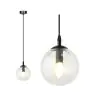 Emibig Pendelleuchte Cosmo Stahl Schwarz | Geeignet für 1x E14 - Max 10W