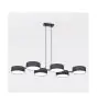 Emibig Pendelleuchte Drumz Stahl Schwarz | Geeignet für 6x E14 - Max 10W