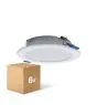 Mehrfachpackung 6x Mehrfachpackung 6x LED Downlight Pan 6W 480lm 830 Warmweiß | 93mm - Ausschnitt 75mm