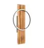 Eglo Wandleuchte Boyal Holz Schwarz, Rostig 12W 1700lm - 830 Warmweiß