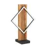 Eglo Tischlampe Boyal Holz Schwarz, Rostig 13W 1750lm - 830 Warmweiß