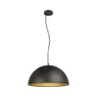 SLV Forchini M 50 Pendelleuchte Stahl Schwarz | Geeignet für 1x E27 