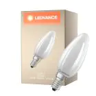 Ledvance LED Classic E14 Kerze Fadenlampe Matt 3.8W 806lm - 827 Extra Warmweiß | Ersatz Für 60W