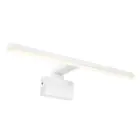 Nordlux Marlee 50 Wandleuchte Metall Weiß 8.9W 800lm 930 Warmweiß | IP44 - Höchste Farbwiedergabe
