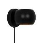 Nordlux Belir Wandleuchte Metall Schwarz | Geeignet für 1x G9