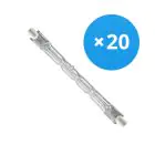 Mehrfachpackung 20x Osram Haloline 64696 Eco ES R7s 120W | 118mm