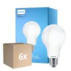 Mehrfachpackung 6x Philips Corepro LED Glühbirne E27 Birne Matt 13W 2000lm - 865 Tageslichtweiß | Ersatz für 120W