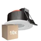 Mehrfachpackung 10x Ledvance LED-Spot Combo Aluminium Schwarz 6W 600lm 60D - 927-930-940 CCT | 82mm - Ausschnitt 68mm - IP65 - Dimmbar