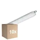 Mehrfachpackung 10x Philips LED Feuchtraumleuchte Coreline 25W 4000lm - 840 Kaltweiß | 60cm - Ersatz Für 2x18W