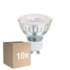 Mehrfachpackung 10x Eglo LED-Spot GU10 PAR16 2.5W 450lm 38D - 830 Warmweiß | Ersatz Für 64W