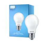 Philips Corepro LED Glühbirne E27 Birne Matt 8.5W 1055lm - 827 Extra Warmweiß | Ersatz für 75W