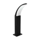 Eglo Sockellampe Fiumicino Außenbeleuchtung Aluminium Schwarz 11.5W 1200lm - 830 Warmweiß