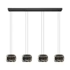 Eglo Pendelleuchte Hortunas Stahl Schwarz 5.8W 690lm - 830 Warmweiß | IP20 - Dimmbar 