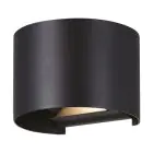 Eglo Wandleuchte Calpino 3 Aluminium Schwarz Up & Down 2W 420lm - 830 Warmweiß | IP54