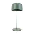 Eglo Tischlampe Roccanova Solar Stahl Grün 2W 270lm - 830 Warmweiß | IP44 - Berührungsdimmbar - USB-C