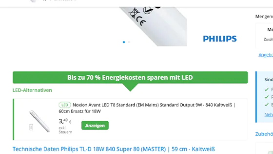 LED-Alternativen Unsere LED-Alternativen