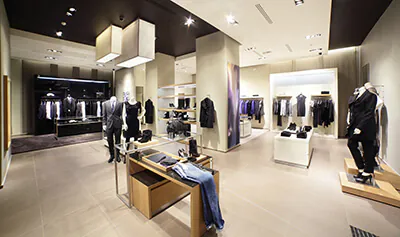 Modegeschäft mit Damen- und Herrenbekleidung